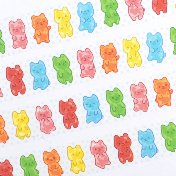 Beary Cute Gummies Washi Tape