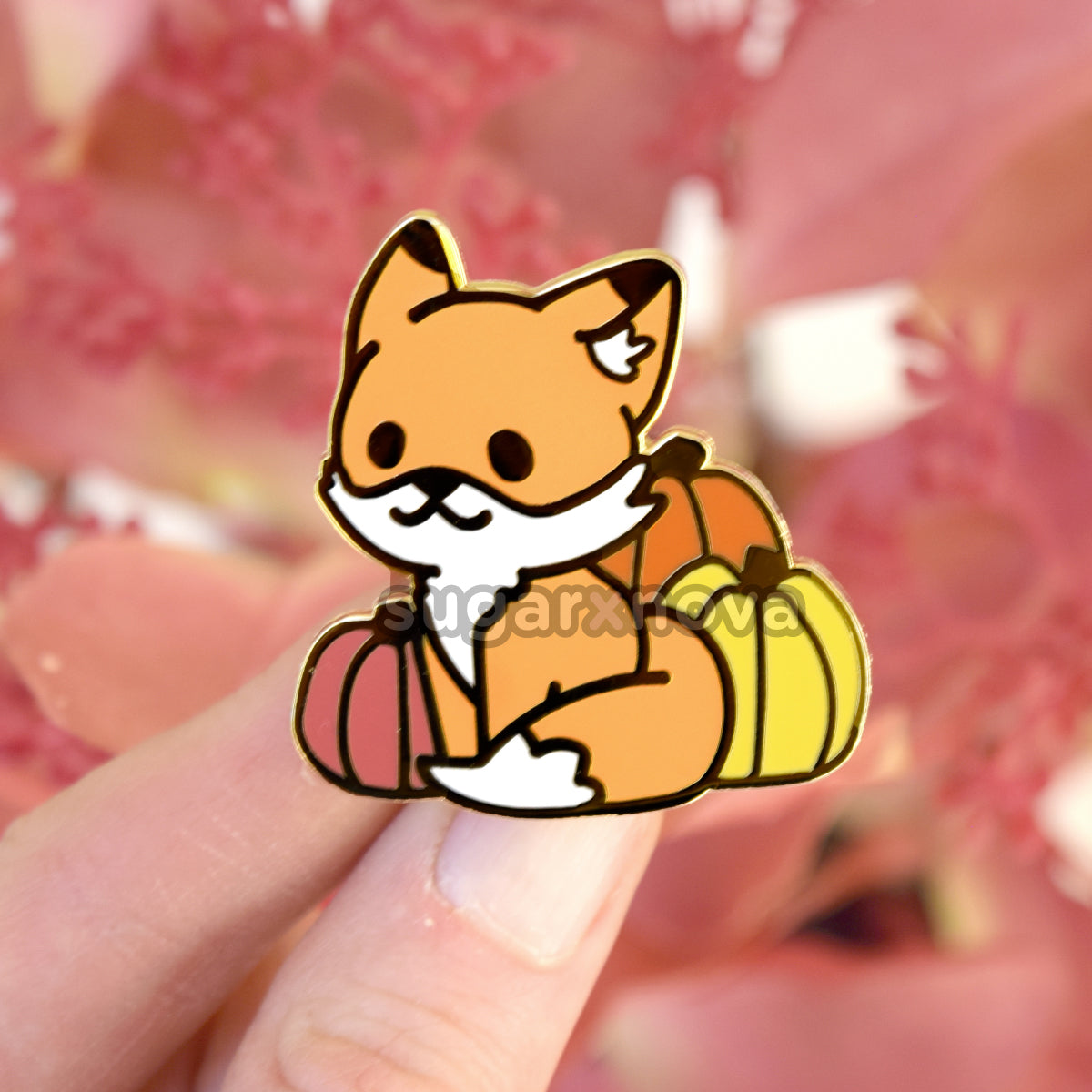 Pumpkin Patch Cat Hard Enamel Pin