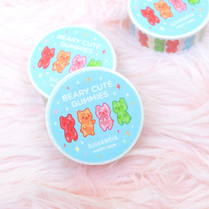 Beary Cute Gummies Washi Tape
