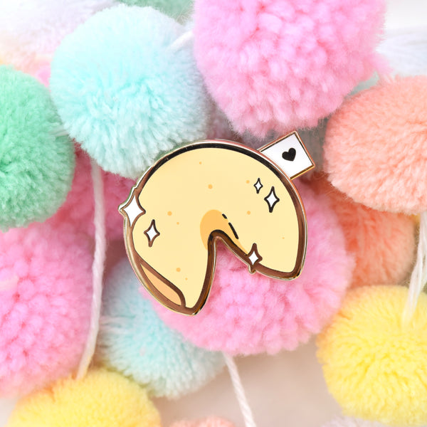 Fortune Cookie Slider Pin