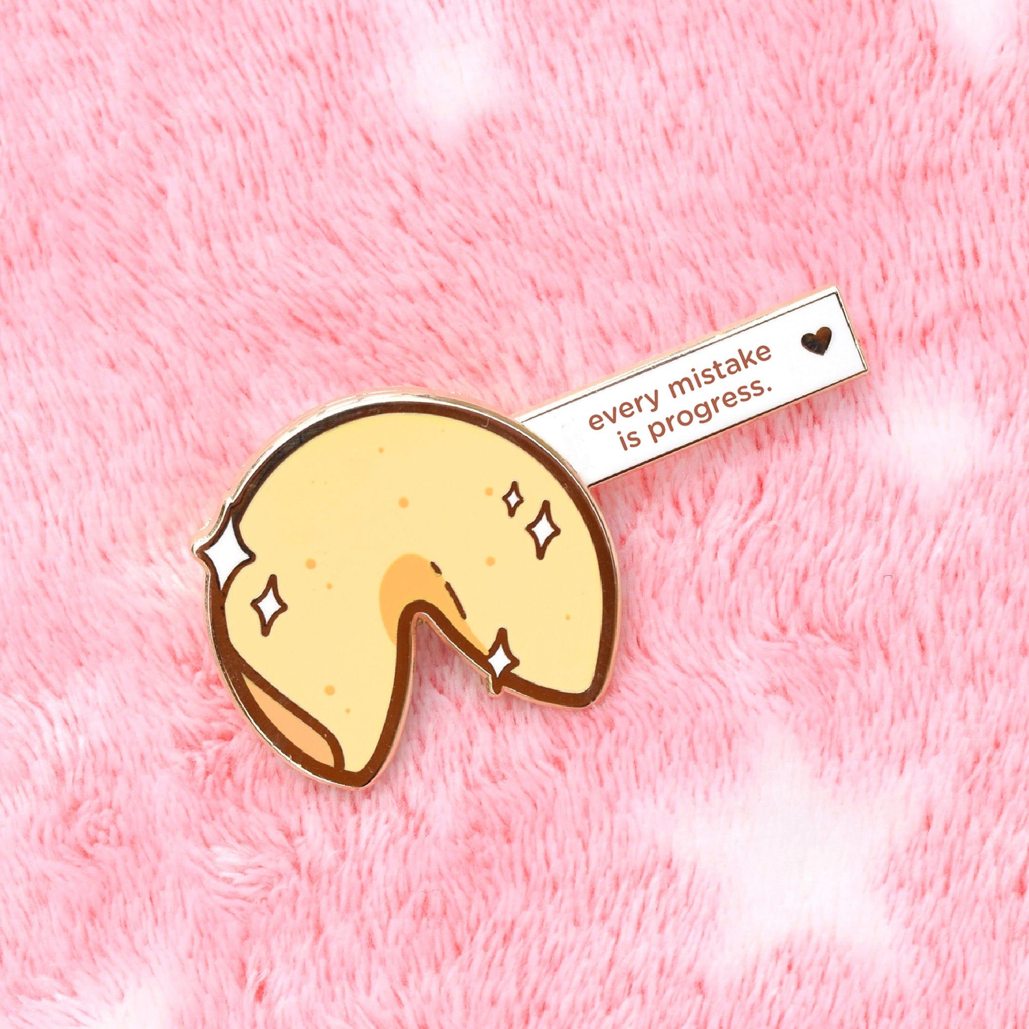 Fortune Cookie Slider Pin